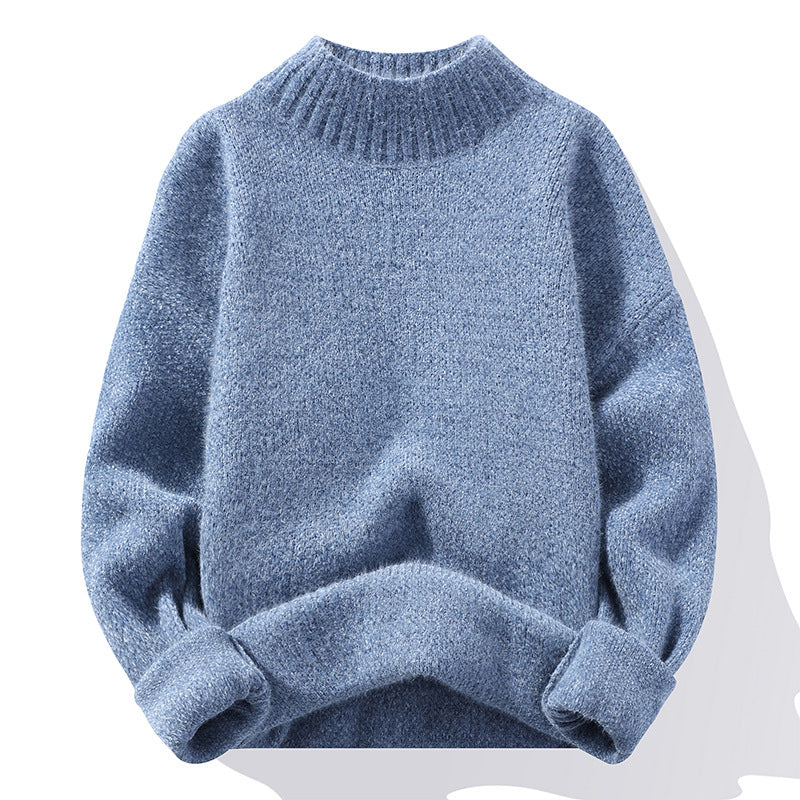 Damen Hochabschließend Pullover mit strukturierter Oberfläche EB