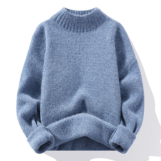 Damen Hochabschließend Pullover mit strukturierter Oberfläche EB