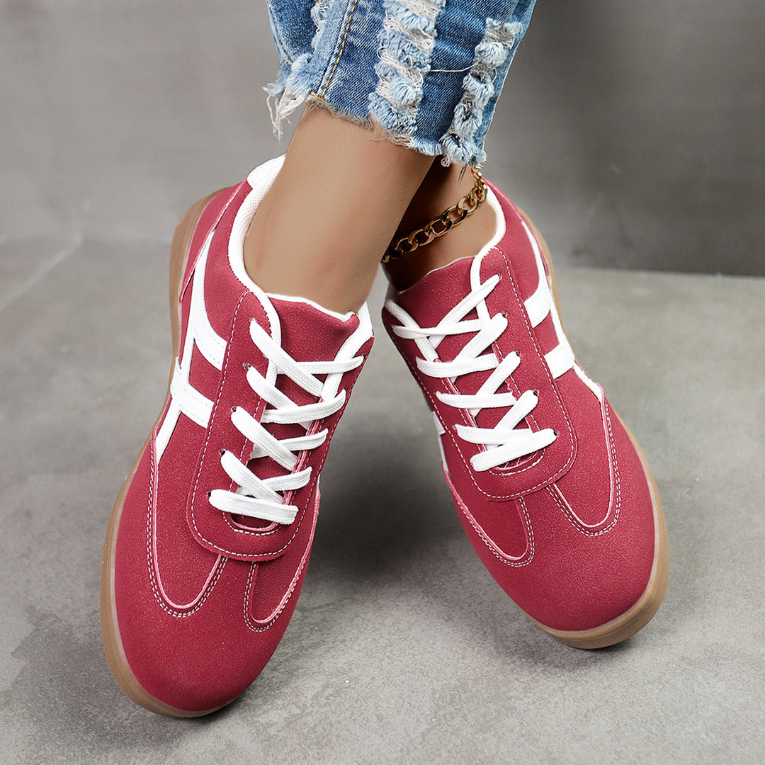 Damen Sportliche Freizeitschuhe mit rutschfester Sohle und atmungsaktivem Obermaterial EB