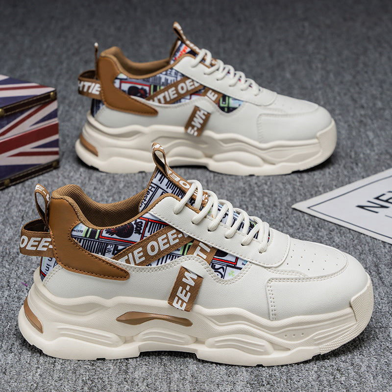 Damen Sneaker mit modischem Printdesign und robustem Profil EB
