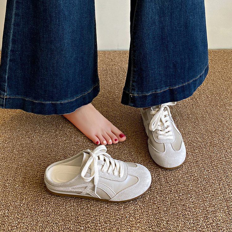 Damen bequeme und atmungsaktive Sneaker mit rutschfester Sohle EB
