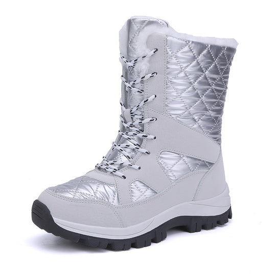 Damen Winterstiefel mit isolierender Fütterung und rutschfester Sohle EB