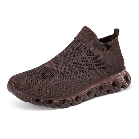 Damen Atmungsaktive Knöchelsneaker mit elastischem Obermaterial EB