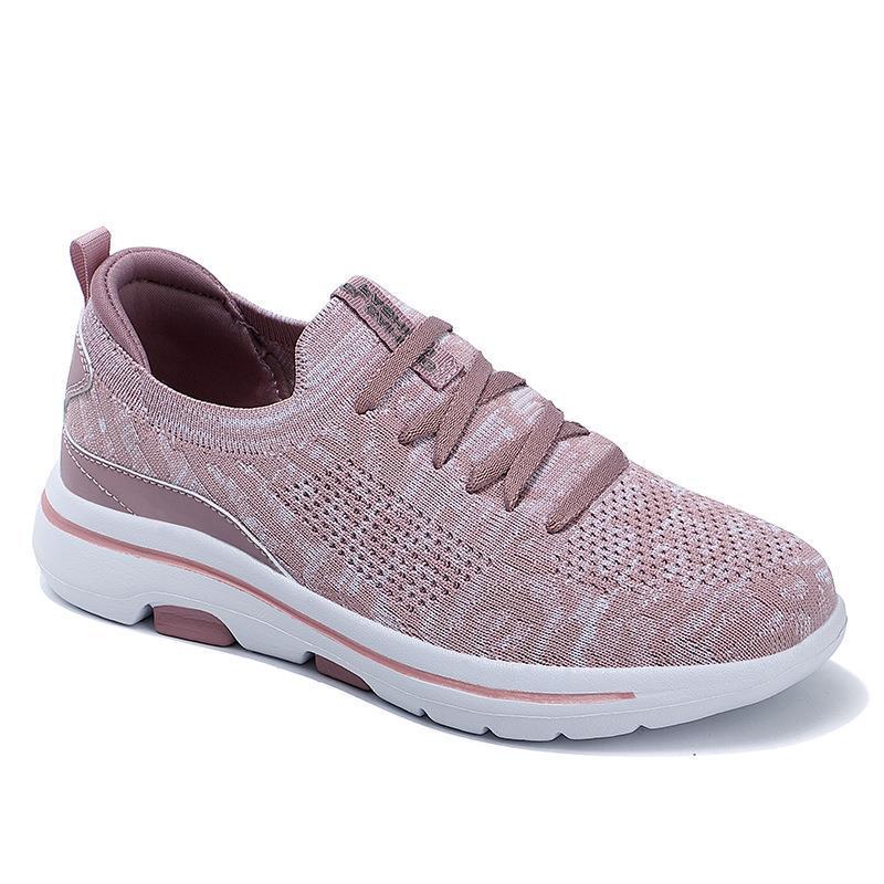 Damen Komfortable Lauf-Sneaker mit atmungsaktivem Strick-Obermaterial EB