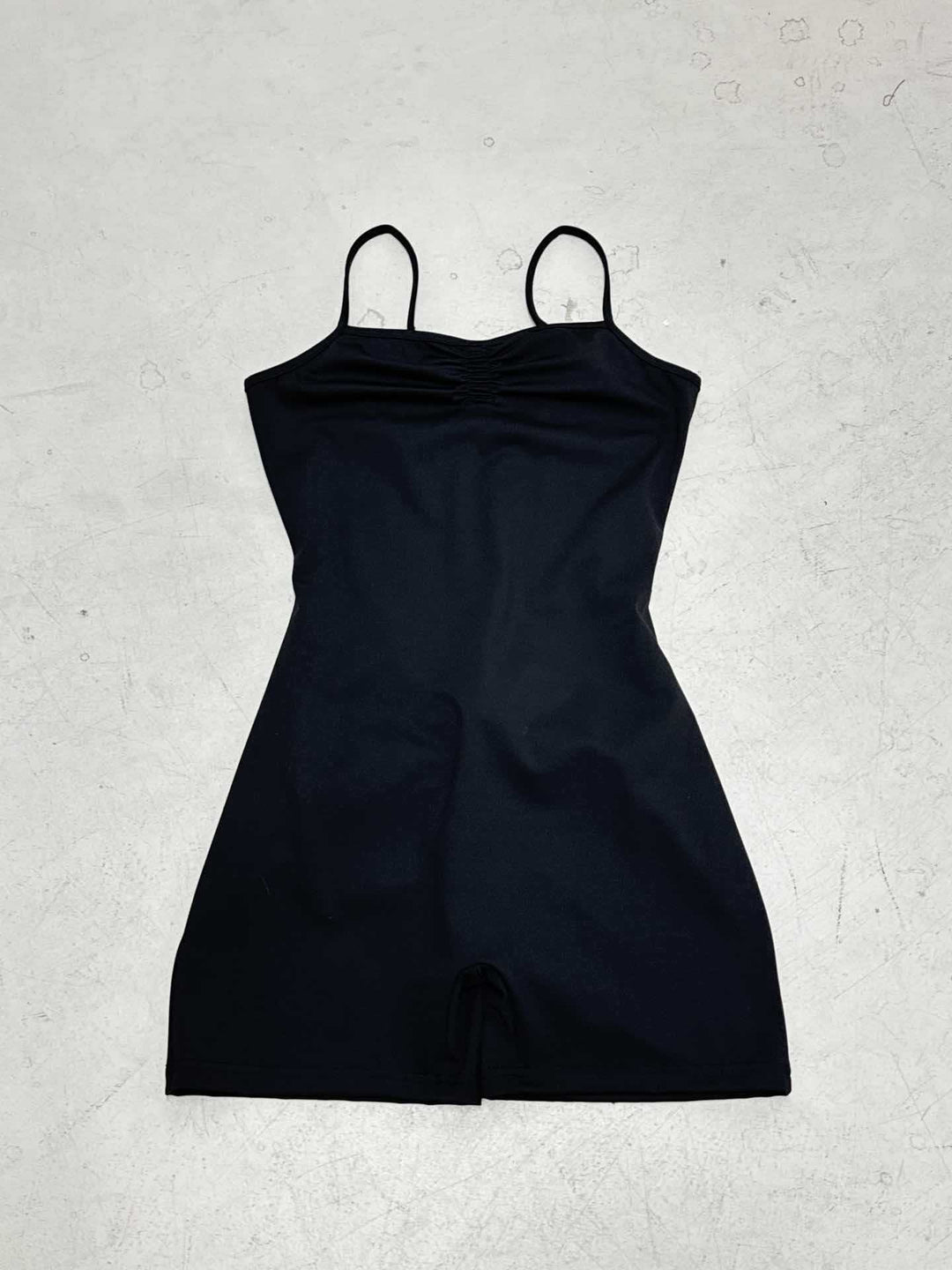 Damen sportlicher Badeanzug mit verstellbaren Trägern und Rüschendetails EB