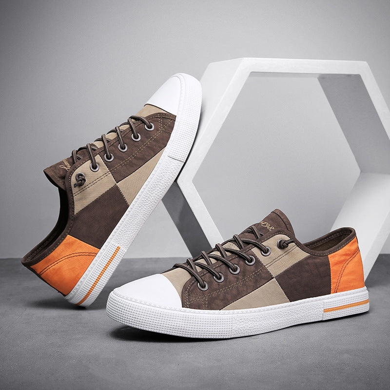 Damen Modische Sneakers mit farbenfrohem Design und atmungsaktiven Eigenschaften EB