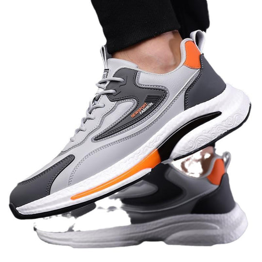 Damen Sportliche Freizeit Sneakers mit atmungsaktiver Oberfläche und stoßdämpfender Sohle EB