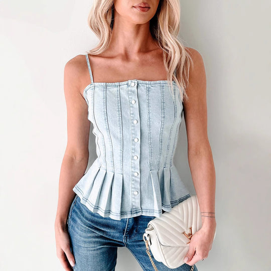 Damen Jeans Top EB