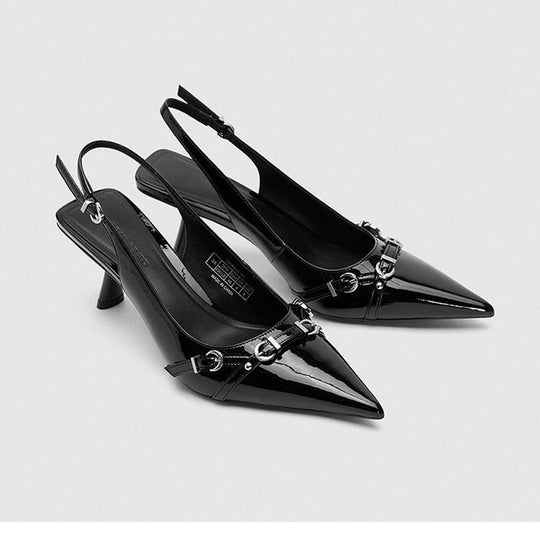 Damen Slingback-Pumps mit elegantem Design und schmalem Absatz EB