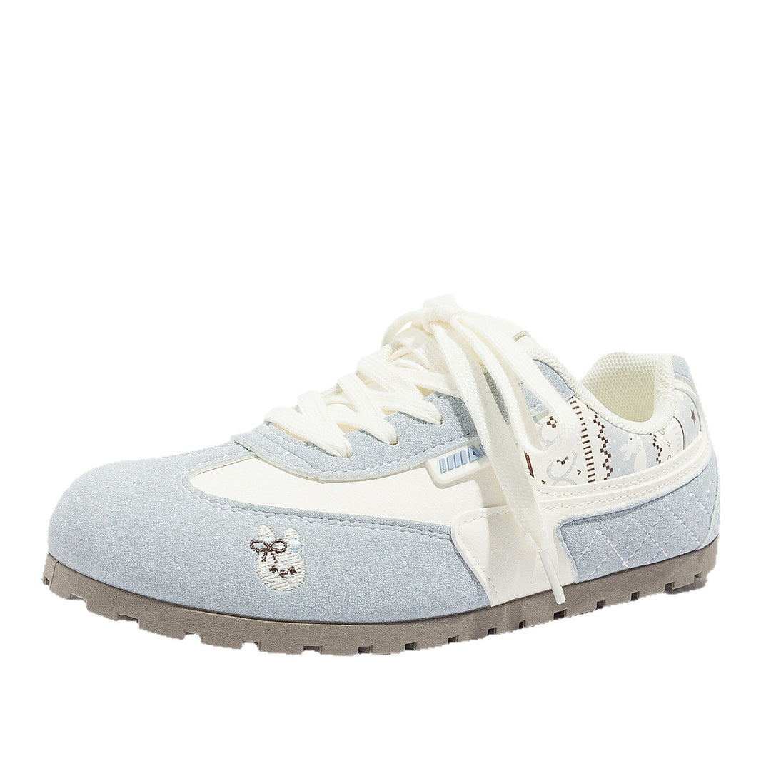 Damen Sneakers mit innovativen Tierapplikationen und bequemer Dämpfung EB