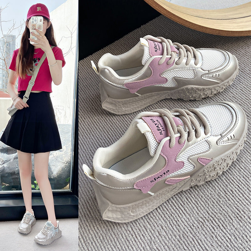 Damen Sportliche Sneaker mit hochflexiblem Sohlenprofil und atmungsaktivem Obermaterial EB