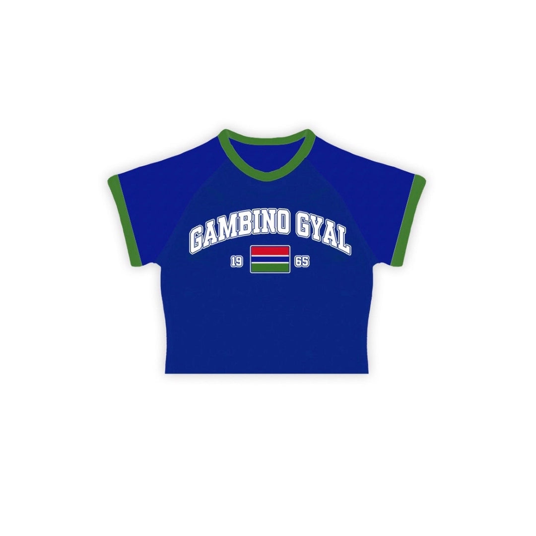 Damen sportliches T-Shirt mit trendigem Grafikdruck und lässigem Schnitt EB
