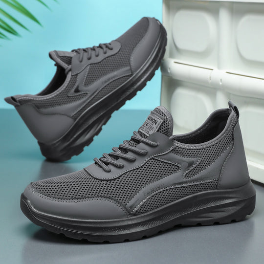 Damen Atmungsaktive Freizeitsneaker mit elastischer Sohle und rutschfester Laufsohle EB