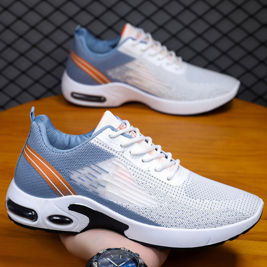 Damen Komfortable Dämpfungs-Sneaker mit atmungsaktiver Mesh-Oberfläche und elastischer Konstruktion EB