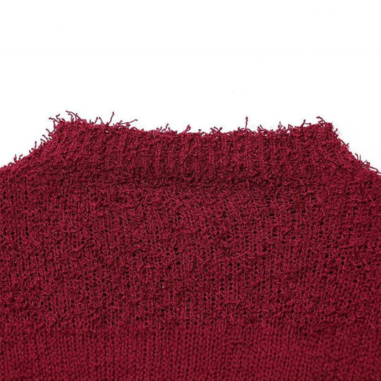 Damen Kuschelige Strickjacke mit auffälligen Ärmeln EB