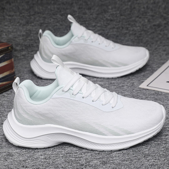 Damen leichte Lauf Sneakers mit atmungsaktiver Oberflächenstruktur EB