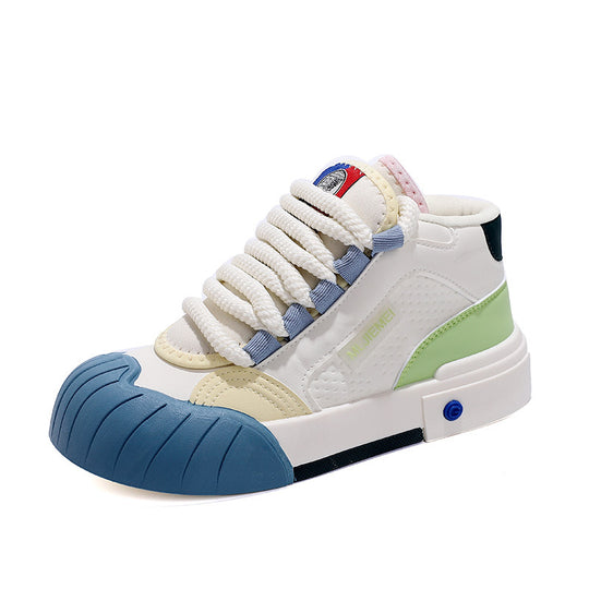 Damen Sportliche Sneaker mit atmungsaktiver Obermaterialstruktur und rutschfester Sohle EB