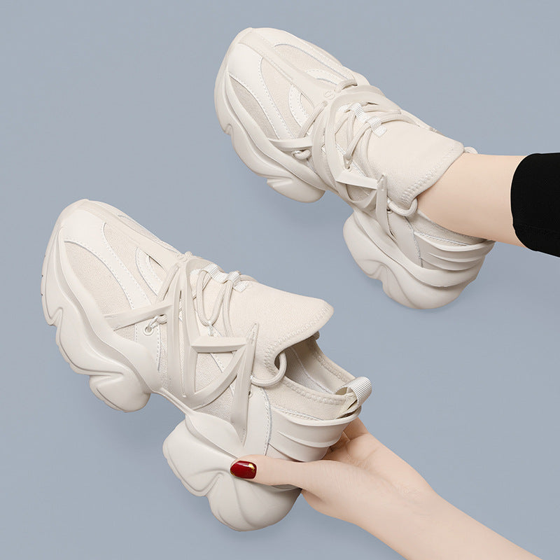 Damen Sportliche Chunky Sneaker mit innovativer Sohlenkonstruktion EB