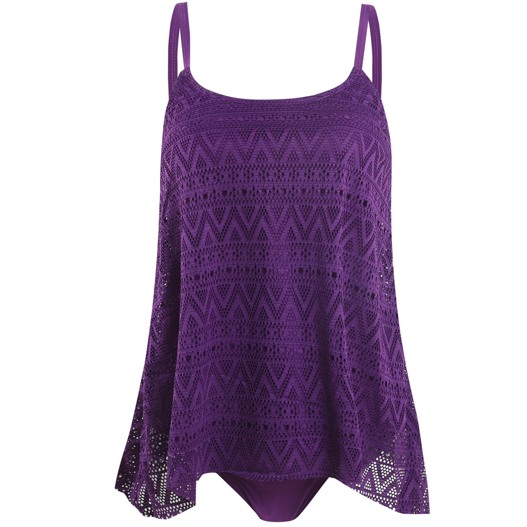 Damen Häkel-Tankini mit verstellbaren Trägern EB