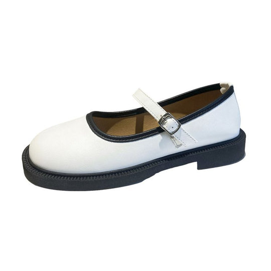 Damen Mary Jane Schuhe mit verstellbarem Riemen und gepolsterter Innensohle EB