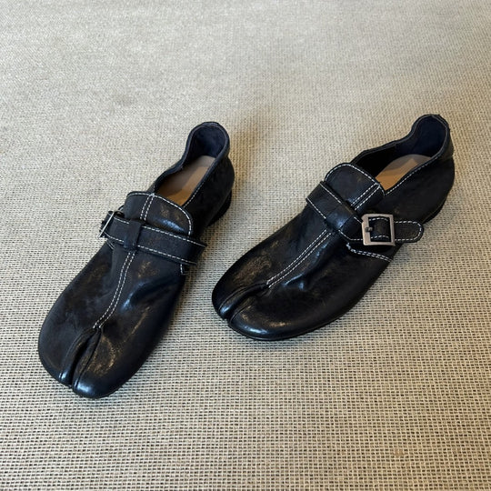 Damen Mokassins mit eleganten Schnallen und komfortabler Form EB