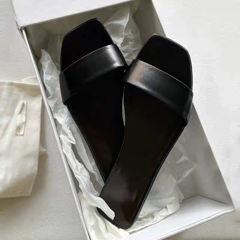 Damen modische Zehentrenner-Sandalen mit komfortablem Fußbett und elegantem Riemendesign EB