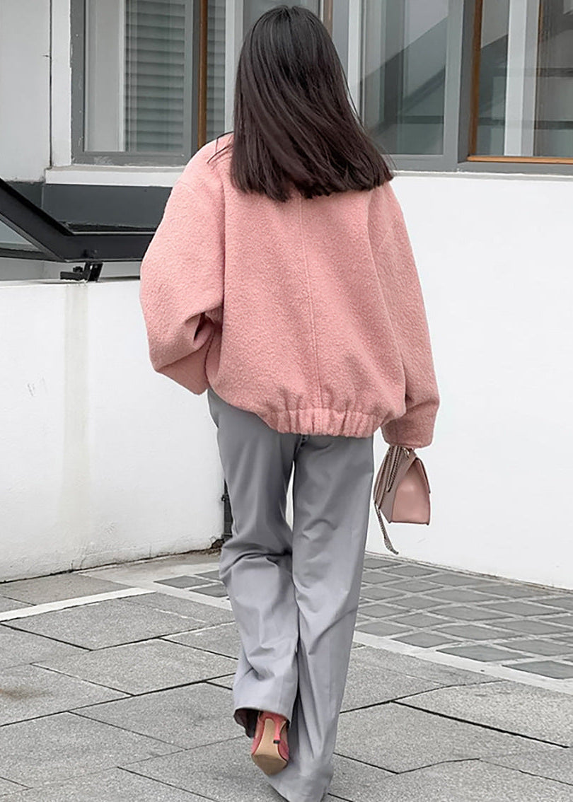 EB | Kragen Oversized Bouclé Jacke