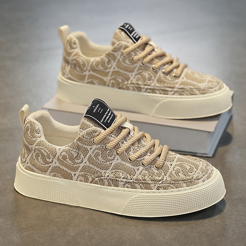 Damen modische Sneaker mit farbenfrohem grafischem Print und komfortabler Sohle EB