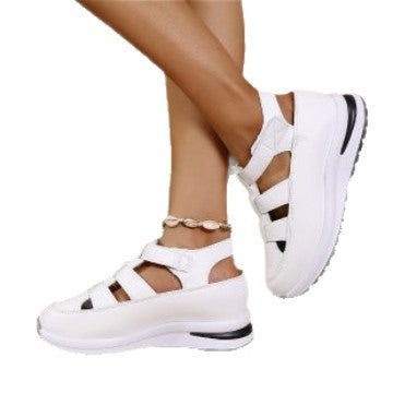 Damen sportliche Sneaker mit atmungsaktivem Obermaterial EB