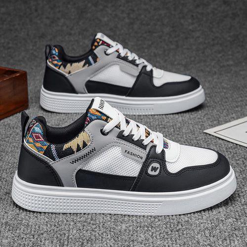 Damen Sportliche Sneakers mit vielseitigem Ethno-Muster EB