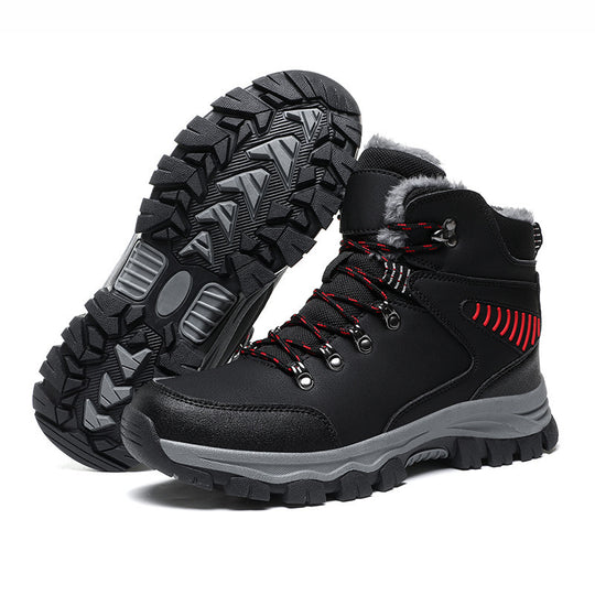 Damen Isolierte Winterstiefel mit rutschfester Sohle und atmungsaktivem Innenfutter EB