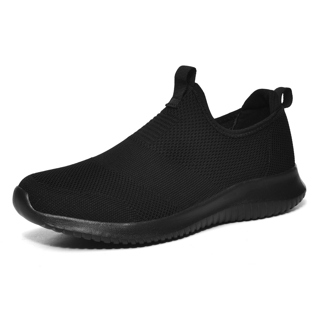 Damen Bequeme und flexible Slip-On Sneakers mit atmungsaktivem Obermaterial EB