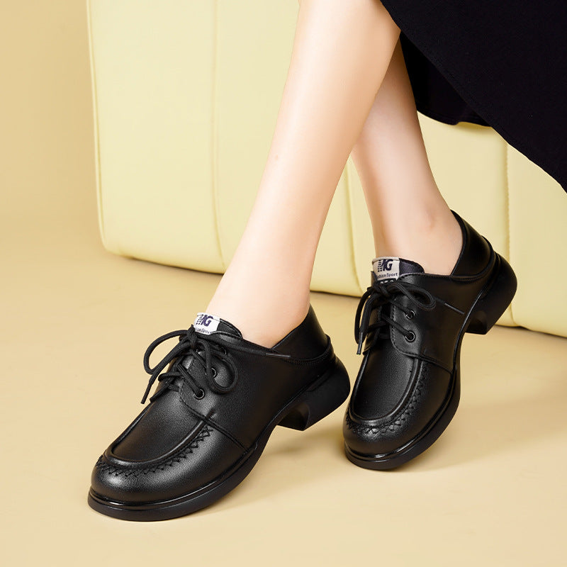 Damen Komfortable Schnürschuhe mit orthopädischem Fußbett und modischem Design EB
