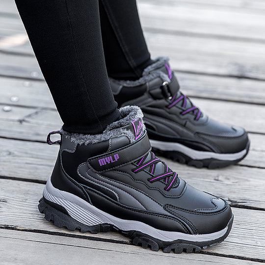 Damen Winterstiefel mit isolierendem Futter und strapazierfähiger Profilsohle EB