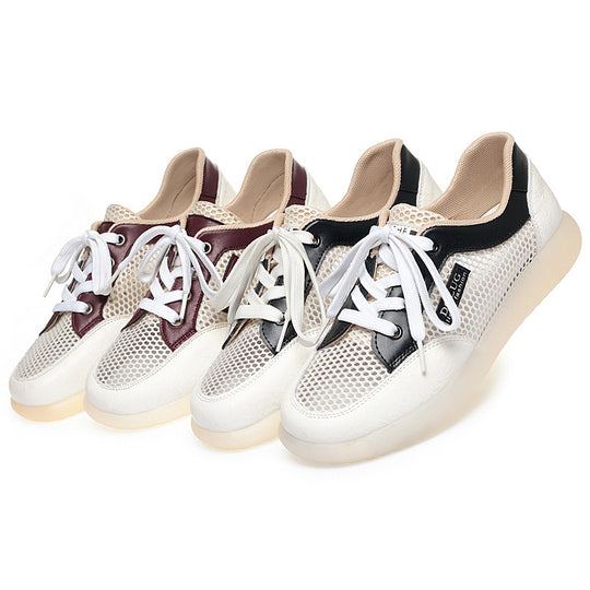 Damen Sportliche Sneaker mit atmungsaktivem Netzdesign und komfortabler Sohle EB