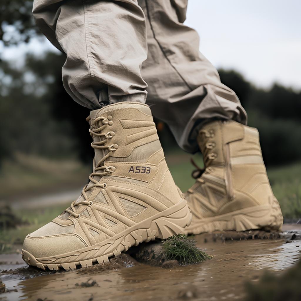 Herren Tactical Stiefel mit robustem Design und hoher Knöchelunterstützung EB