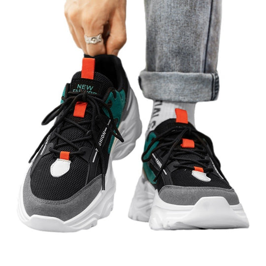Damen Freizeit Sneakers mit atmungsaktivem Mesh-Obermaterial und stoßdämpfender Sohle EB