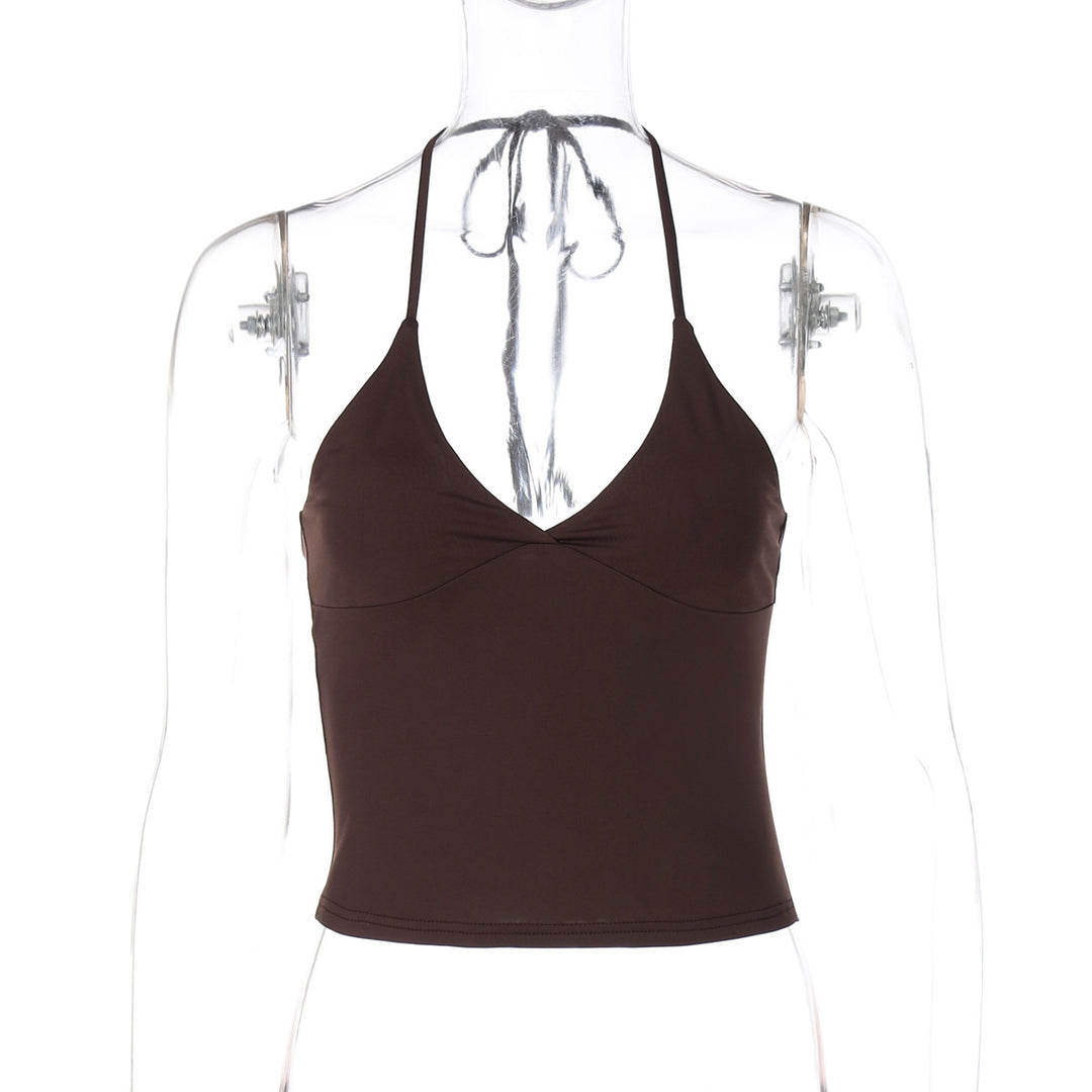 Damen Neckholder-Top mit raffinierter Drapierung EB