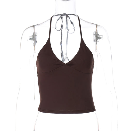 Damen Neckholder-Top mit raffinierter Drapierung EB