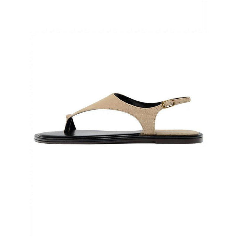 Damen Elegante Zehentrenner mit verstellbarem Riemen EB