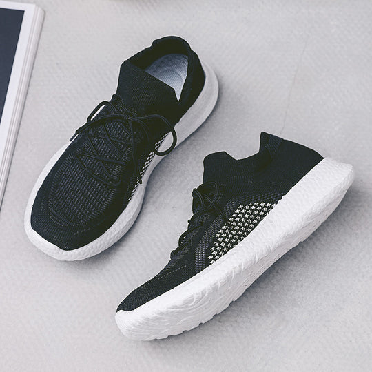 Damen Sportliche Sneakers mit atmungsaktivem Mesh-Obermaterial und flexiblem Fußbett EB