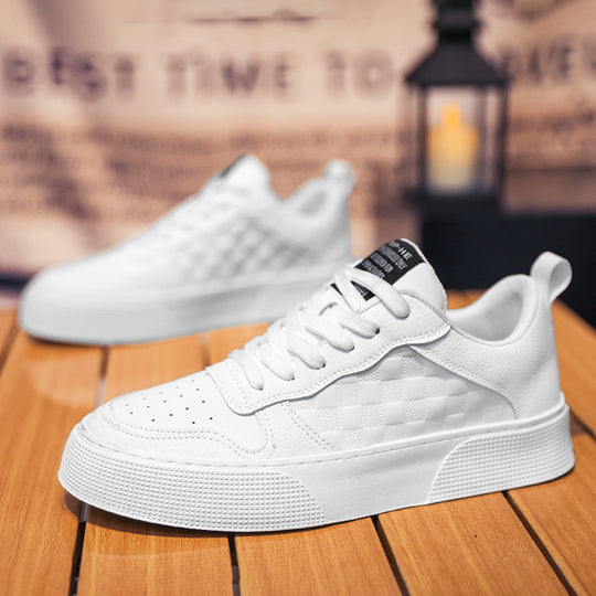 Damen Sportliche Sneaker mit Karomuster EB