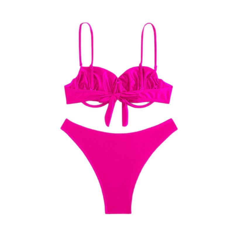 Damen Triangel-Bikini mit elegantem Push-Up-Oberteil EB