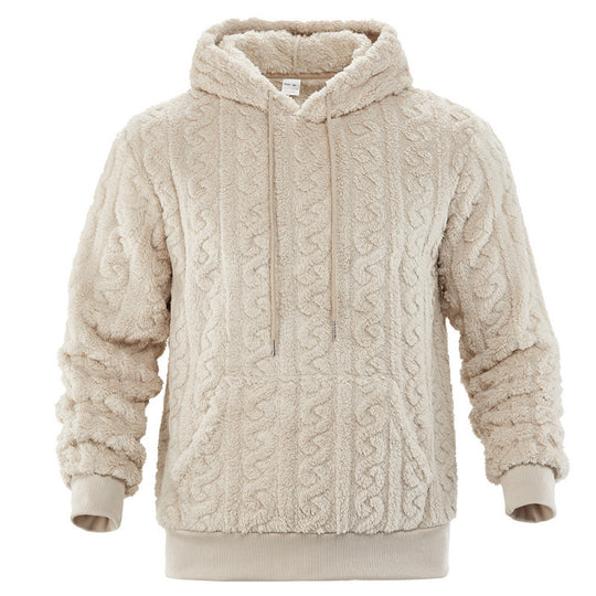 Damen Kuscheliger Fleece-Hoodie mit Strukturmuster EB