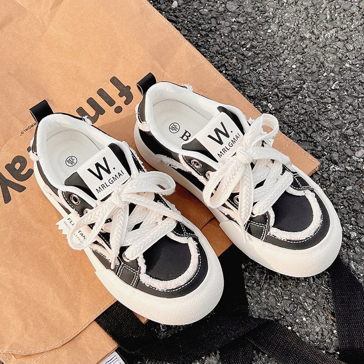Damen Freizeitsneaker mit modischem Design und strapazierfähigen Materialien EB