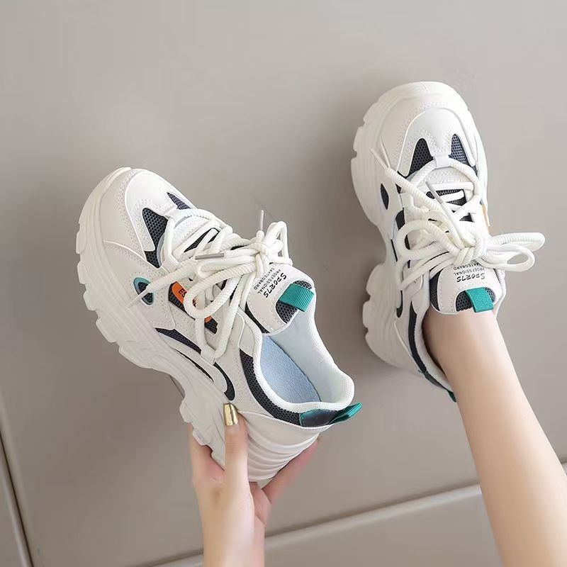 Damen Bequeme Sportsneaker mit dämpfender Sohle und atmungsaktivem Obermaterial EB