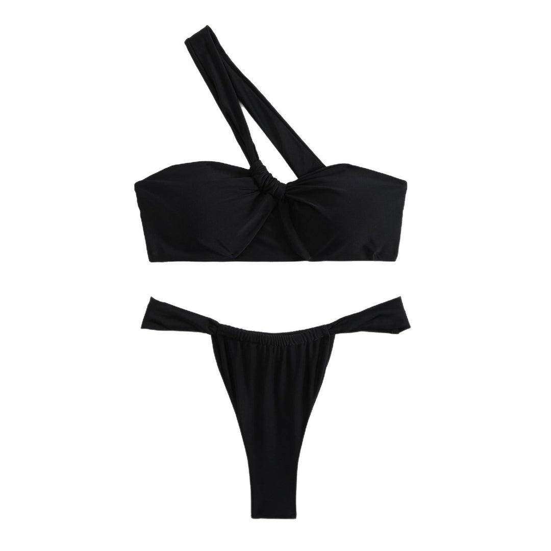 Damen Einseitiger Bandeau Bikini EB