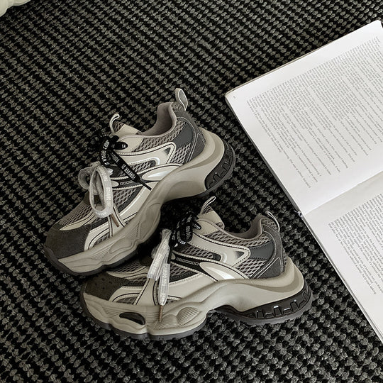 Damen Sportliche Sneakers mit innovativem Design und atmungsaktiver Obermaterialstruktur EB