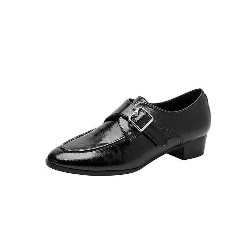 Damen elegante Slipper mit modischem Schnallen-Detail EB