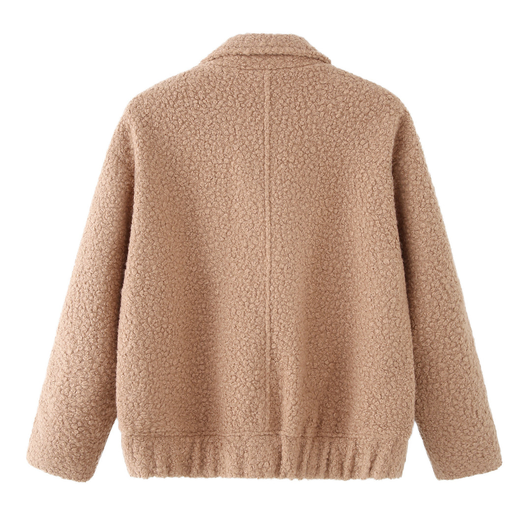 Damen kuschelige Übergangsjacke EB
